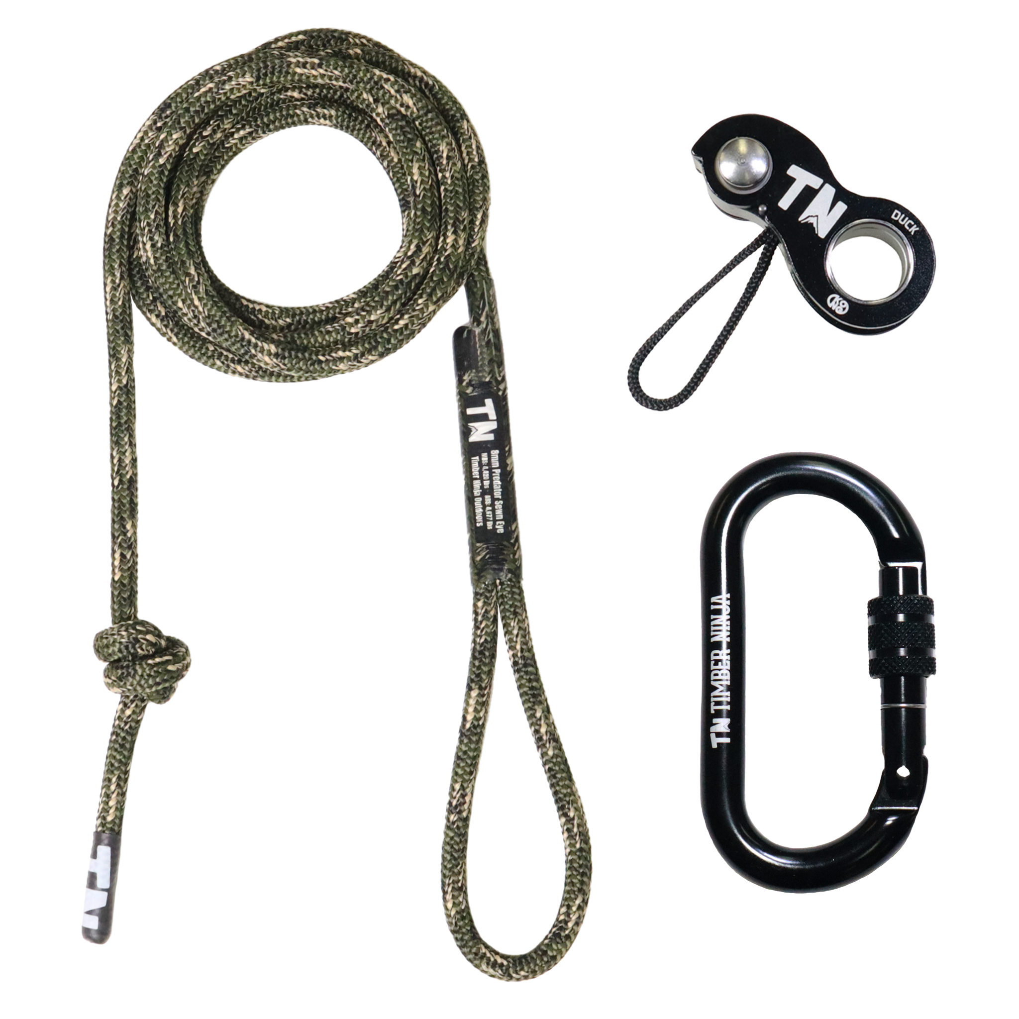 8mm Predator™ Deluxe Sewn Tree Tethers and Lineman&