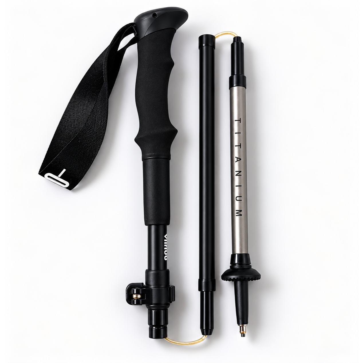 TiCarbon Trekking Poles 4:1 EVA