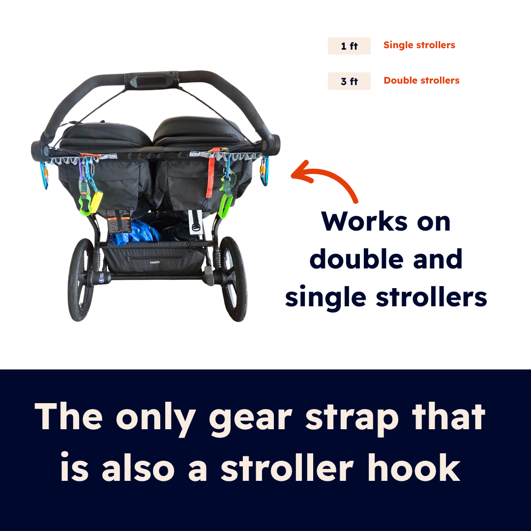 Trail Tether Max -  All-Purpose Bungie Gear Management System