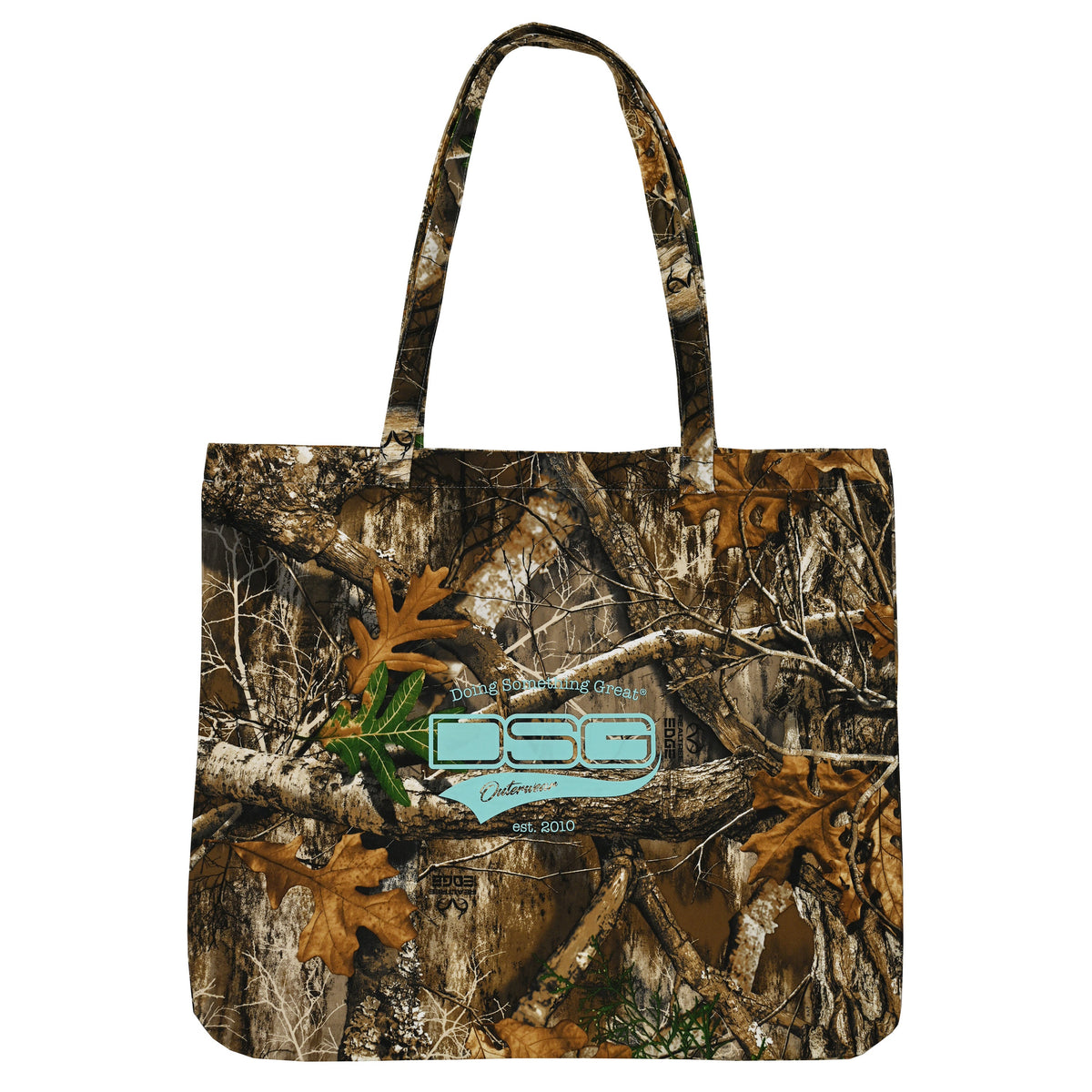 Logo Camo Tote Bag - Realtree Edge &amp; Mossy Oak Country DNA