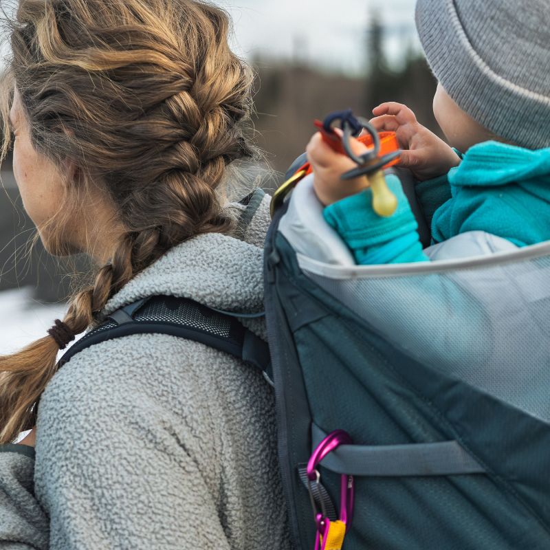 Trail Tether: Hiking-Rated Pacifier Clip and Multi-Use Strap