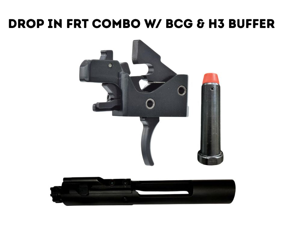 Triggered Company Disruptor FRT (SBW) AMBI M16 BCG + H3 Buffer Bundle — AR-15 (USA Made)