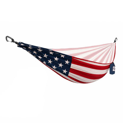 USA Flag Double Hammock with Straps | 250th Anniversary Edition