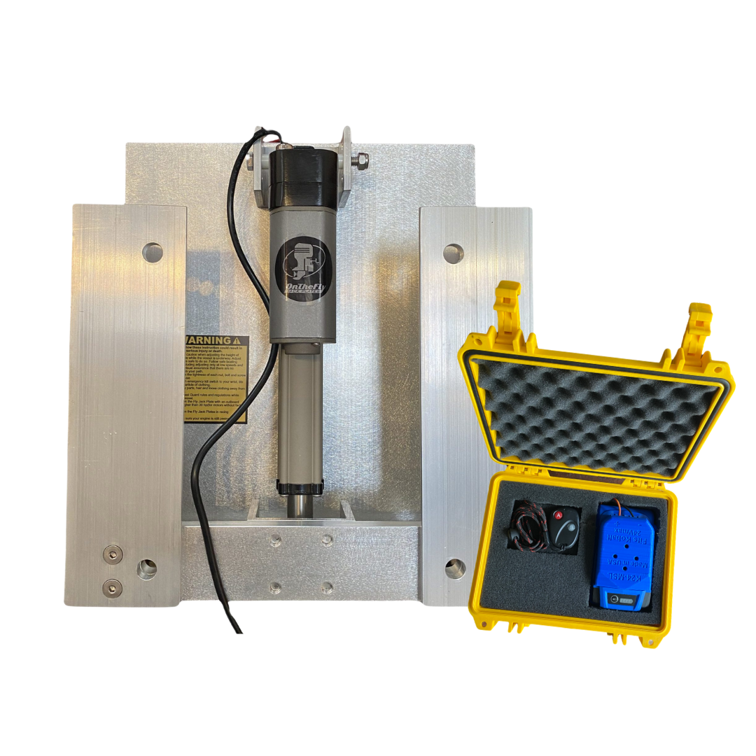 Standard Plug and Play Electric Jack Plate (up to 40hp) | On The Fly Jack Plates