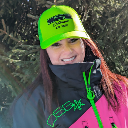 Hi Vis Trucker Cap - Hi Vis Yellow