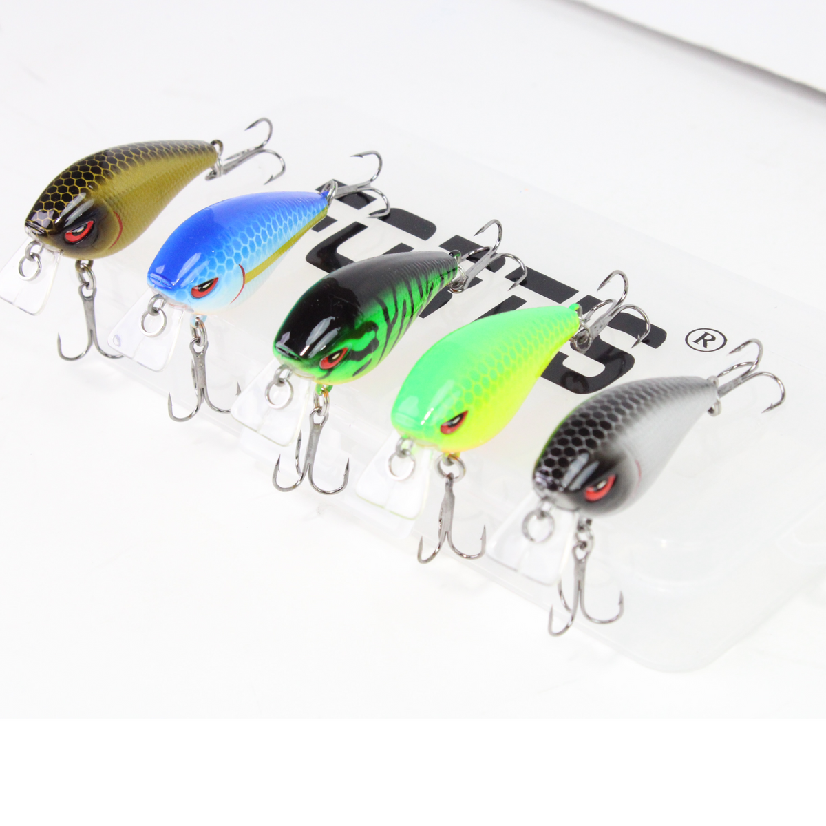 3" Crankbait, Qty 5 | Floating | FORTIS