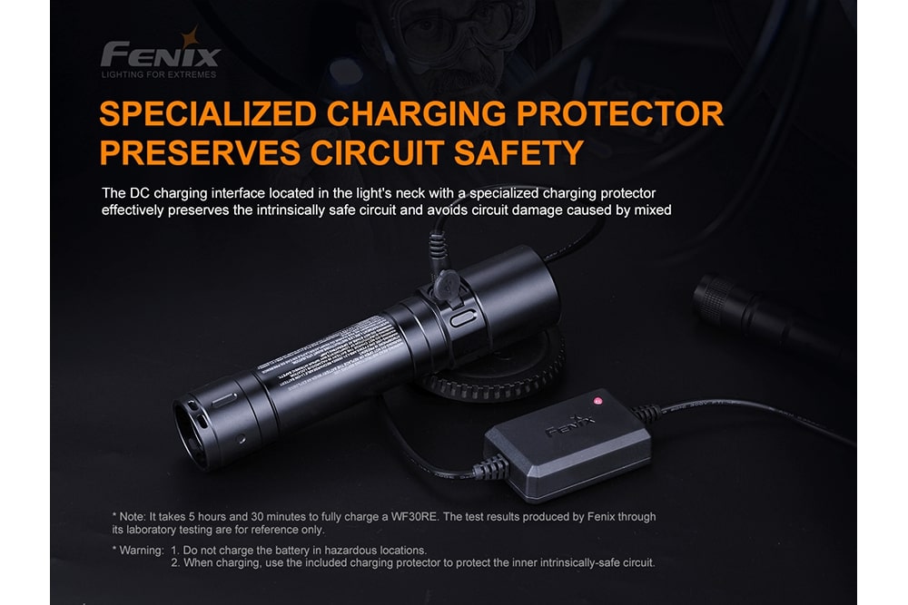 Fenix WF30RE Intrinsically Safe Flashlight - discontinued