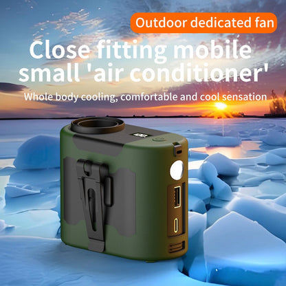 LITEGUEST Tactical Waist Clip Fan – Wearable Cooling for Outdoors