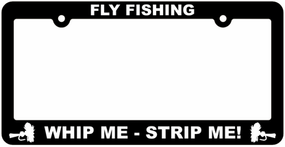 Fishing License Plate Frames