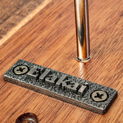 Acacia Wayfarer Wood Hook and Ring Toss Game
