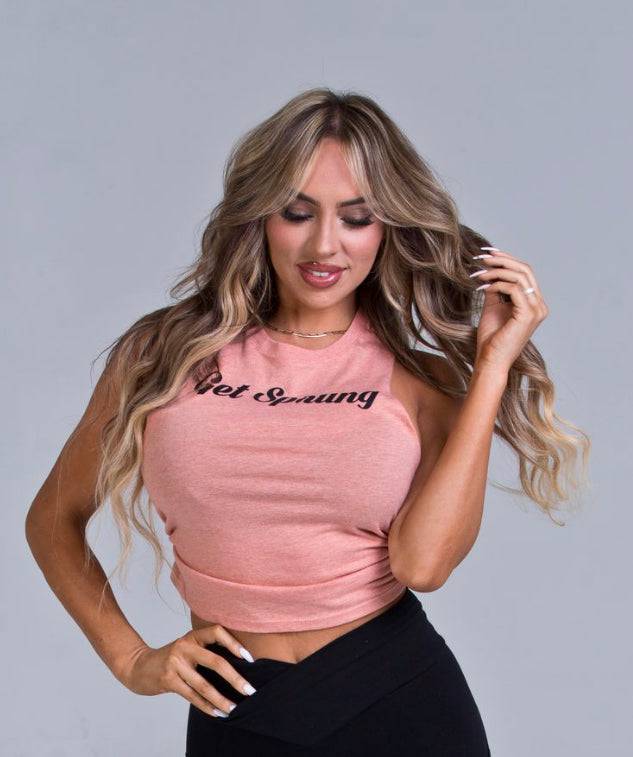 “GET SPRUNG” Women’s Racerback Tank Top S-XL