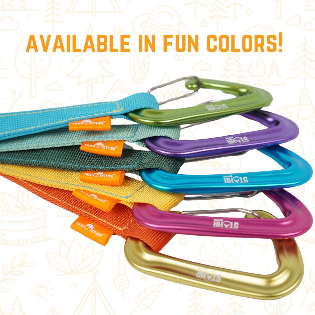 Trail Tether: Hiking-Rated Pacifier Clip and Multi-Use Strap