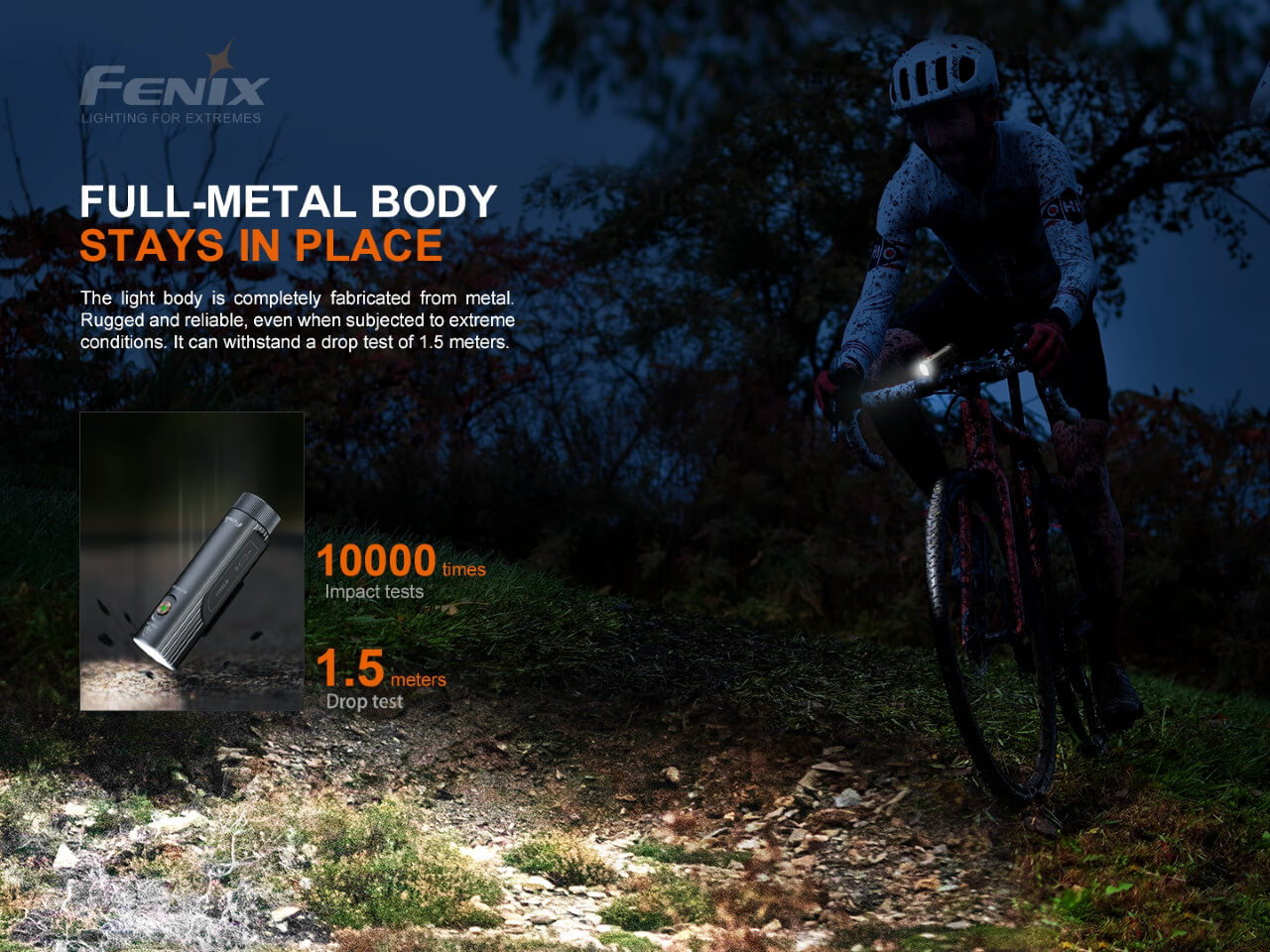 Fenix BC21R V3.0 LED Bike Light - Disctontinued
