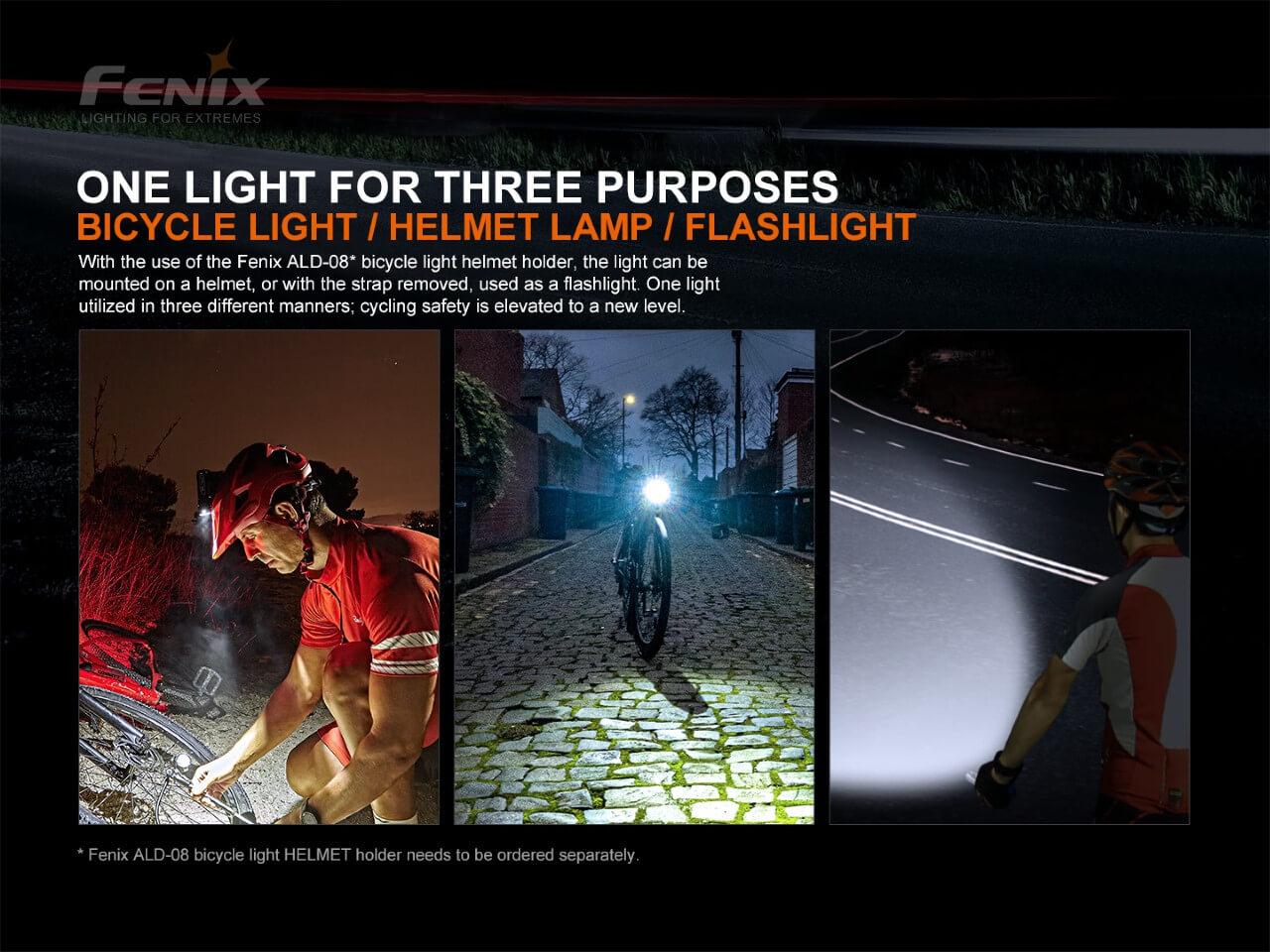 Fenix BC21R V3.0 LED Bike Light - Disctontinued