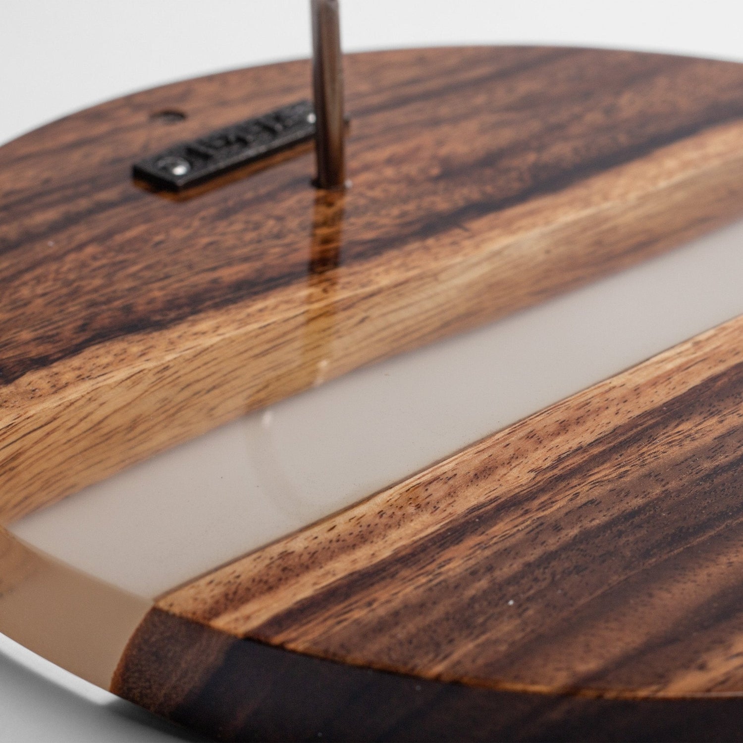 Botanical Acacia Wood Hook and Ring Toss Game