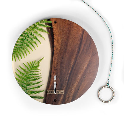 Botanical Acacia Wood Hook and Ring Toss Game