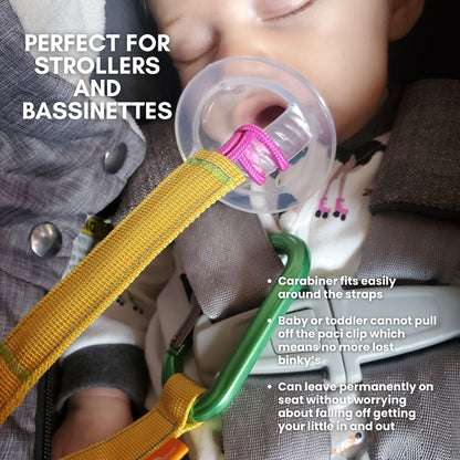 Trail Tether: Hiking-Rated Pacifier Clip and Multi-Use Strap