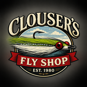Clouser's Fly Shop Flies & Fly Tying Materials logo