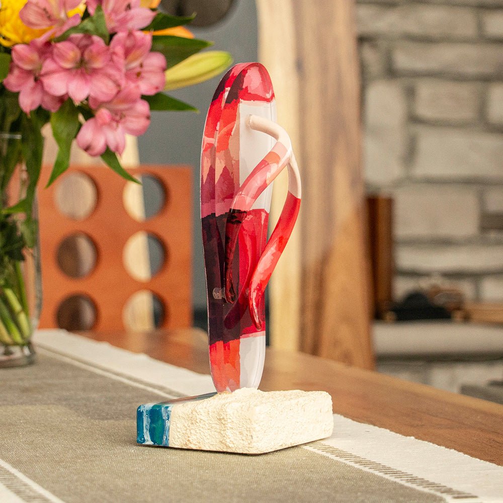 Coastal Lighthouse Flip-Flop Decor