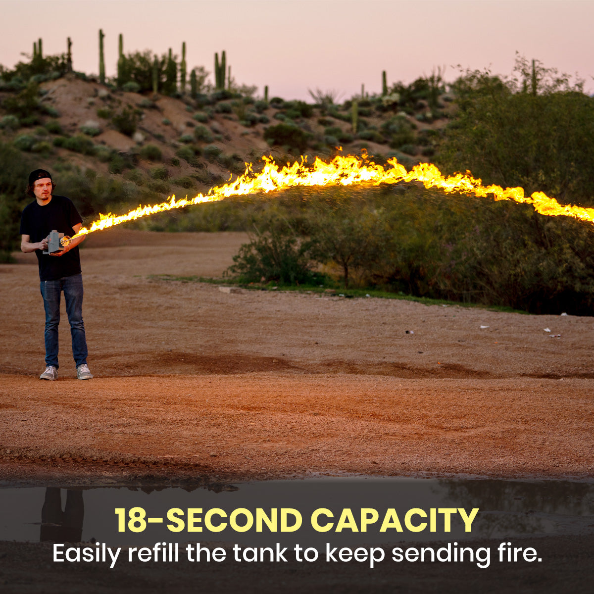 Exothermic Pulsefire Compact Flamethrower