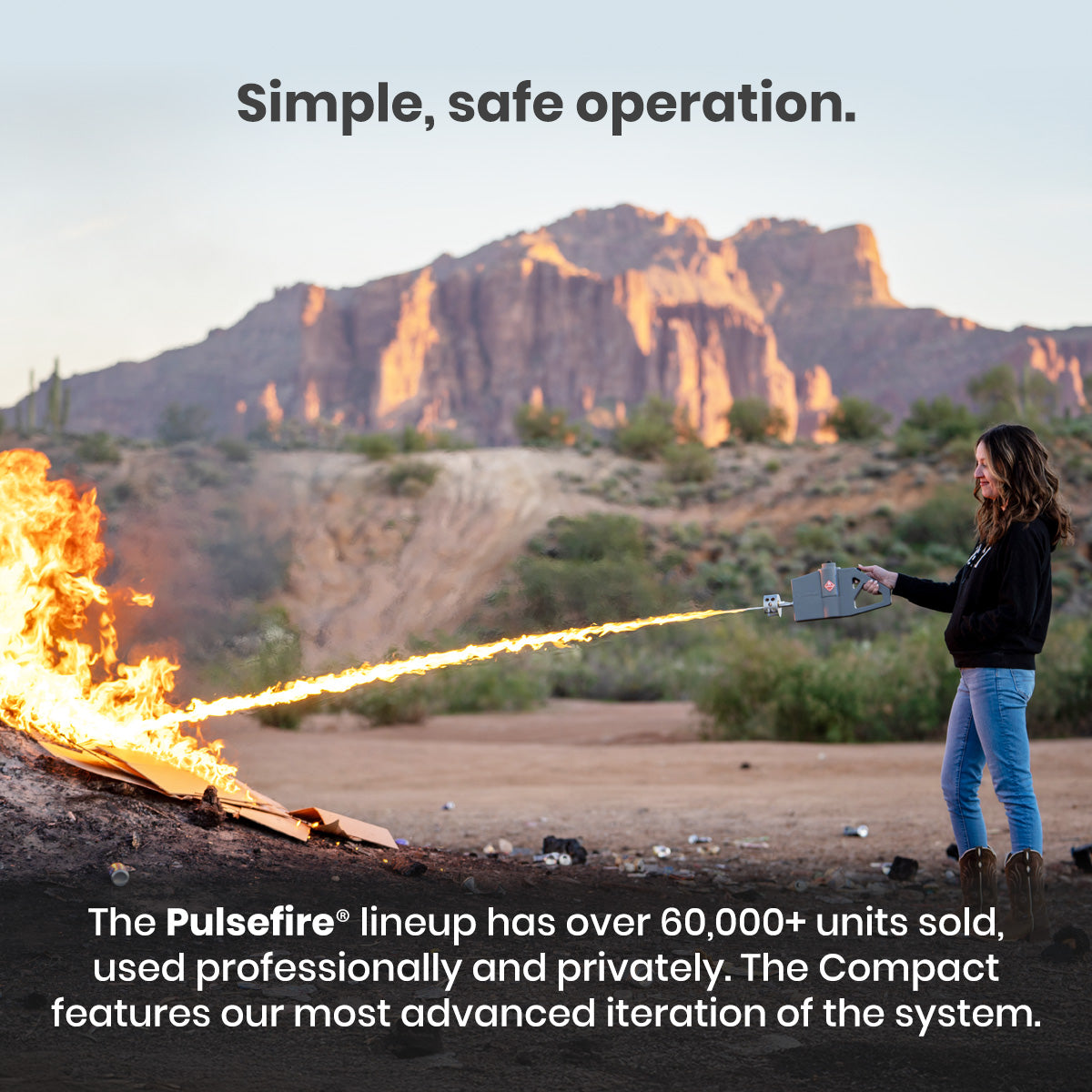 Exothermic Pulsefire Compact Flamethrower