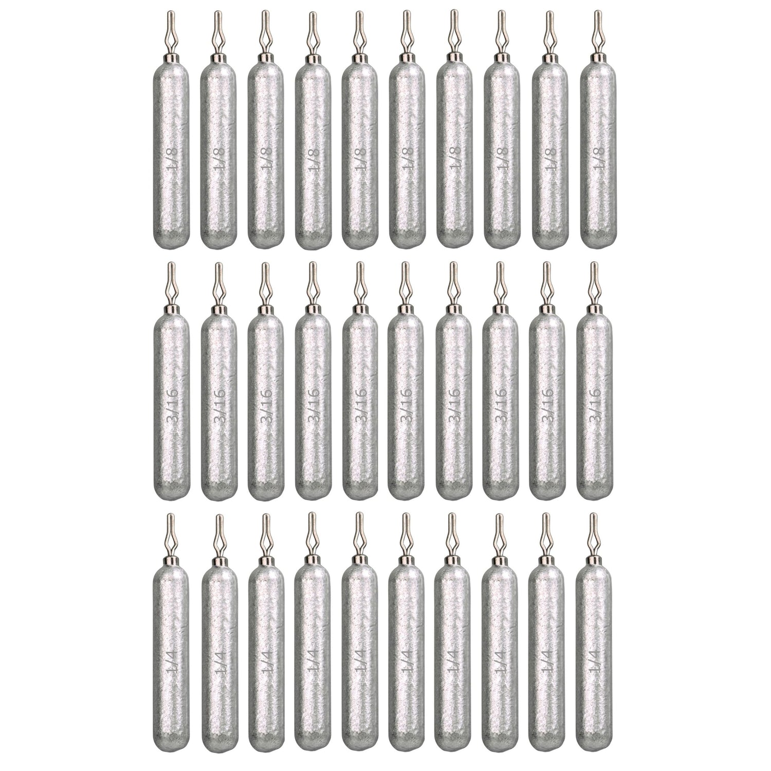 Reaction Tackle Lead Drop Shot Weights- Bulk Packs or Kits