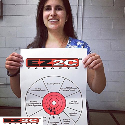 125 EZ2C Targets Instructors Favorites 5 Styles Paper Targets Bundle 11"x17" USA Made