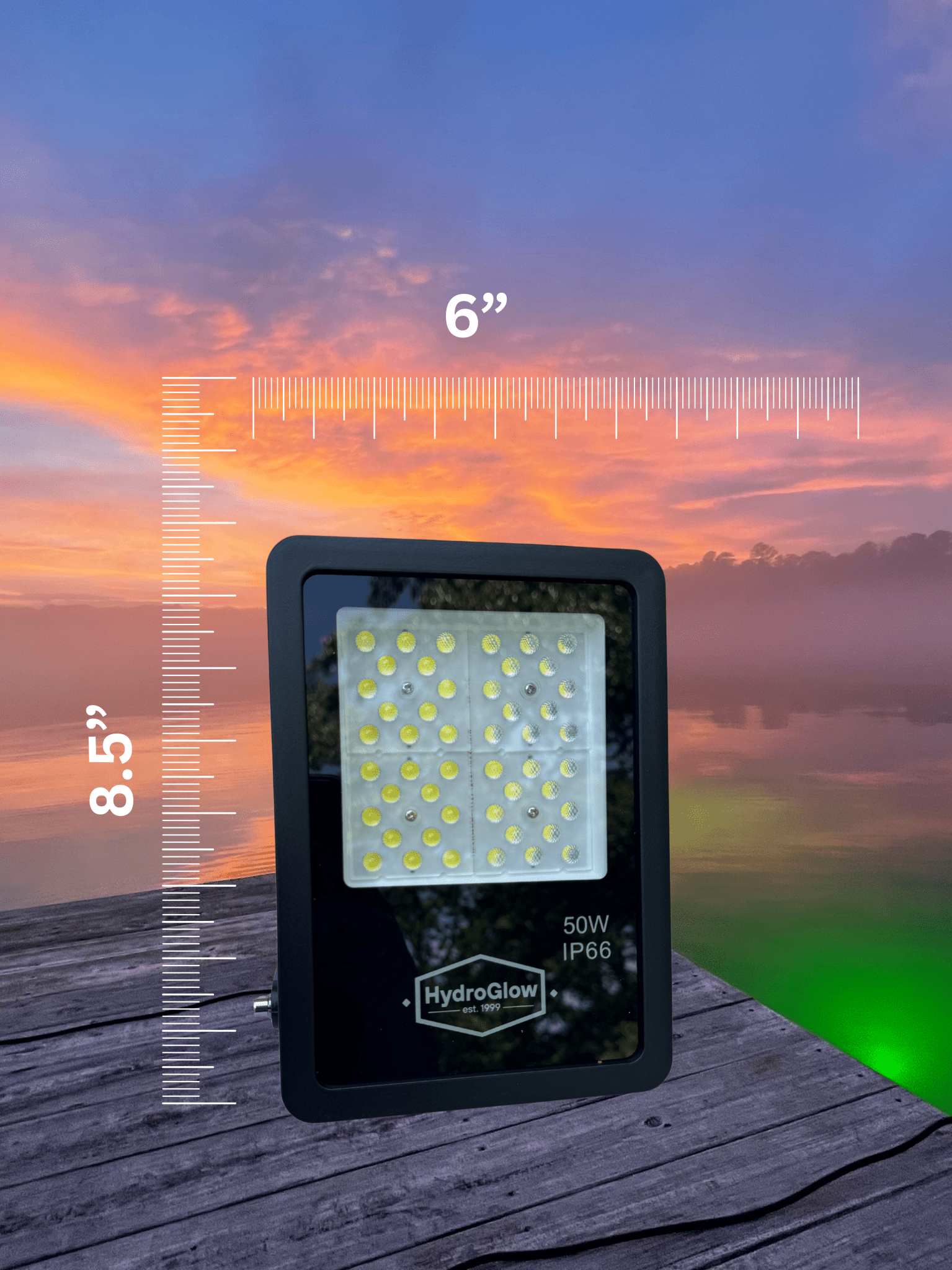 FL50G Above-Water LED Floodlight-Green