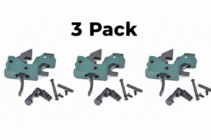 3 pack combo Partisan Forced-Reset Drop-In Cassette Trigger FRT – AR-15 Platform (USA-Made)