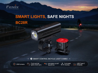 Fenix BC28R Smart Head &amp; Tail Bike Light Combo