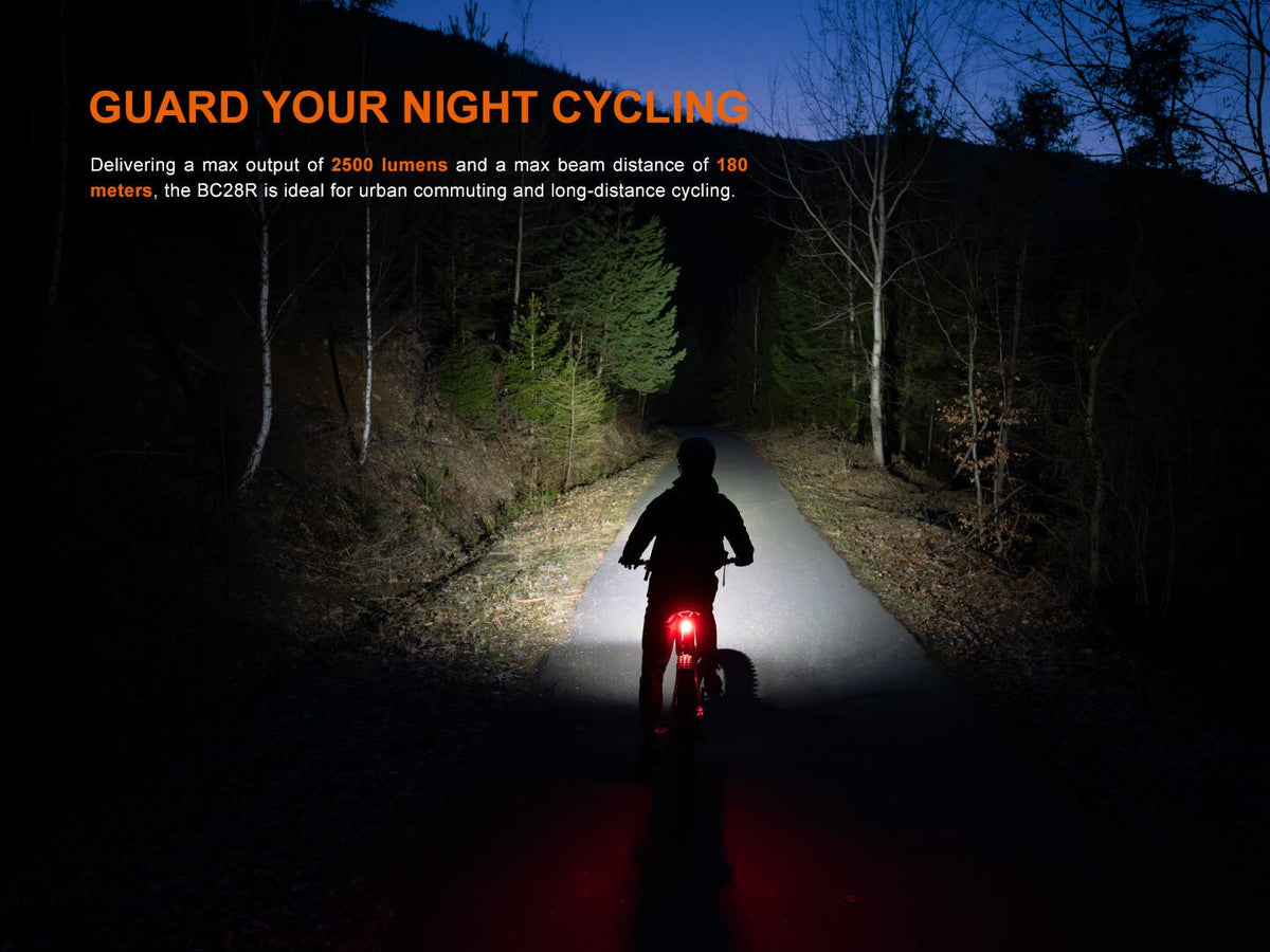 Fenix BC28R Smart Head &amp; Tail Bike Light Combo