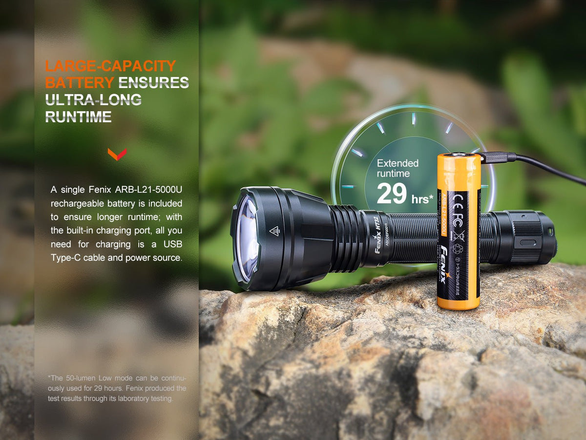 Fenix HT32 Hunting Flashlight with Red &amp; Green Output