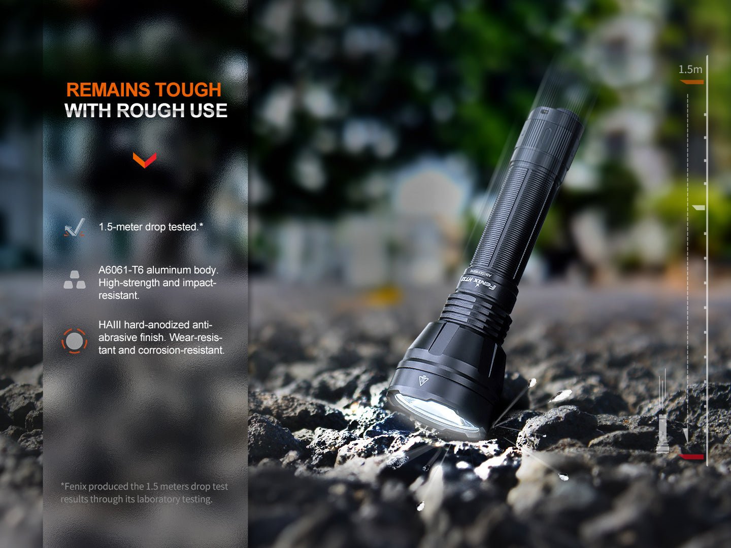 Fenix HT32 Hunting Flashlight with Red &amp; Green Output