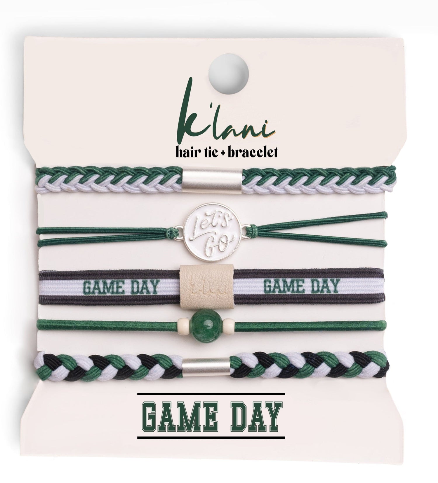 Game Day Green / White / Black