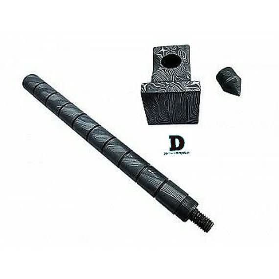 Hand made Damascus steel viking hammer Divine Enterprises
