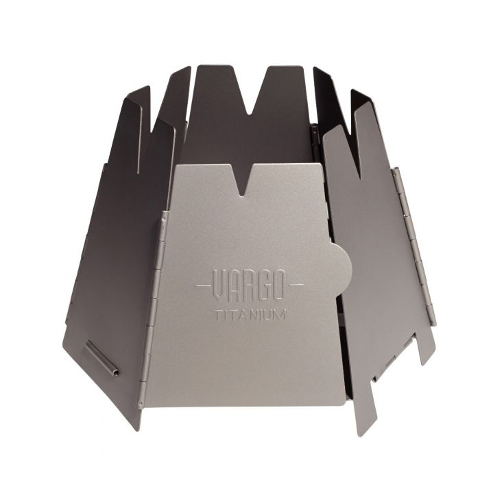 HEXAGON WOOD STOVE - STAINLESS STEEL
