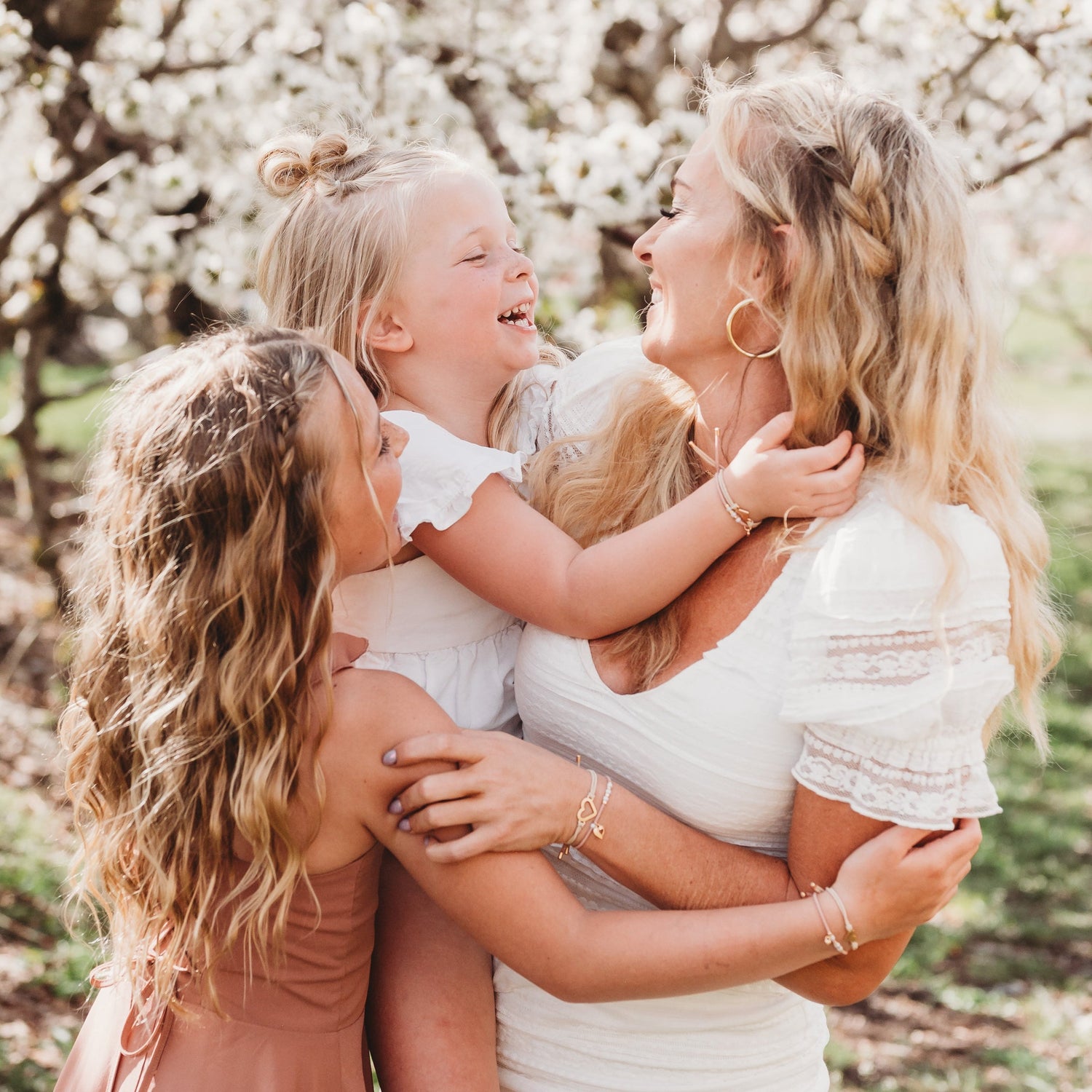 Mother / Daughter - Hair Tie Bracelets