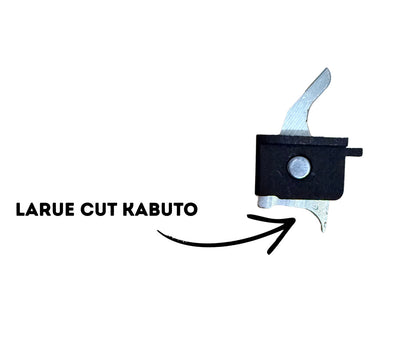 LaRue Kabuto FRT — First Kabuto Cut for LaRue MBT 2-Stage Triggers | 316 Stainless Ambi