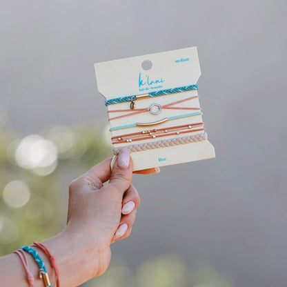 Live - Hair Tie Bracelets