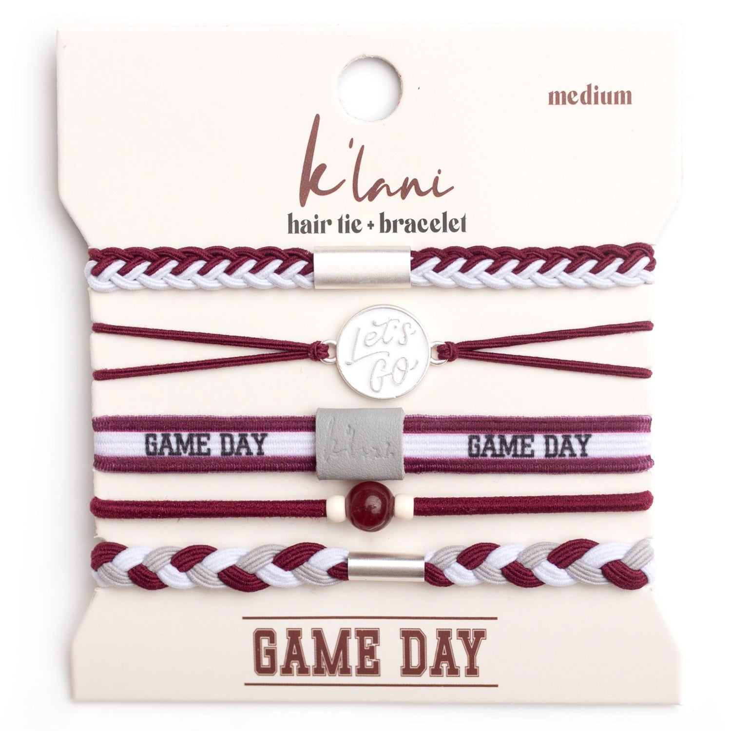 Game Day Maroon / Gray