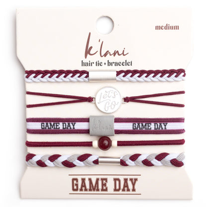 Game Day Maroon / Gray
