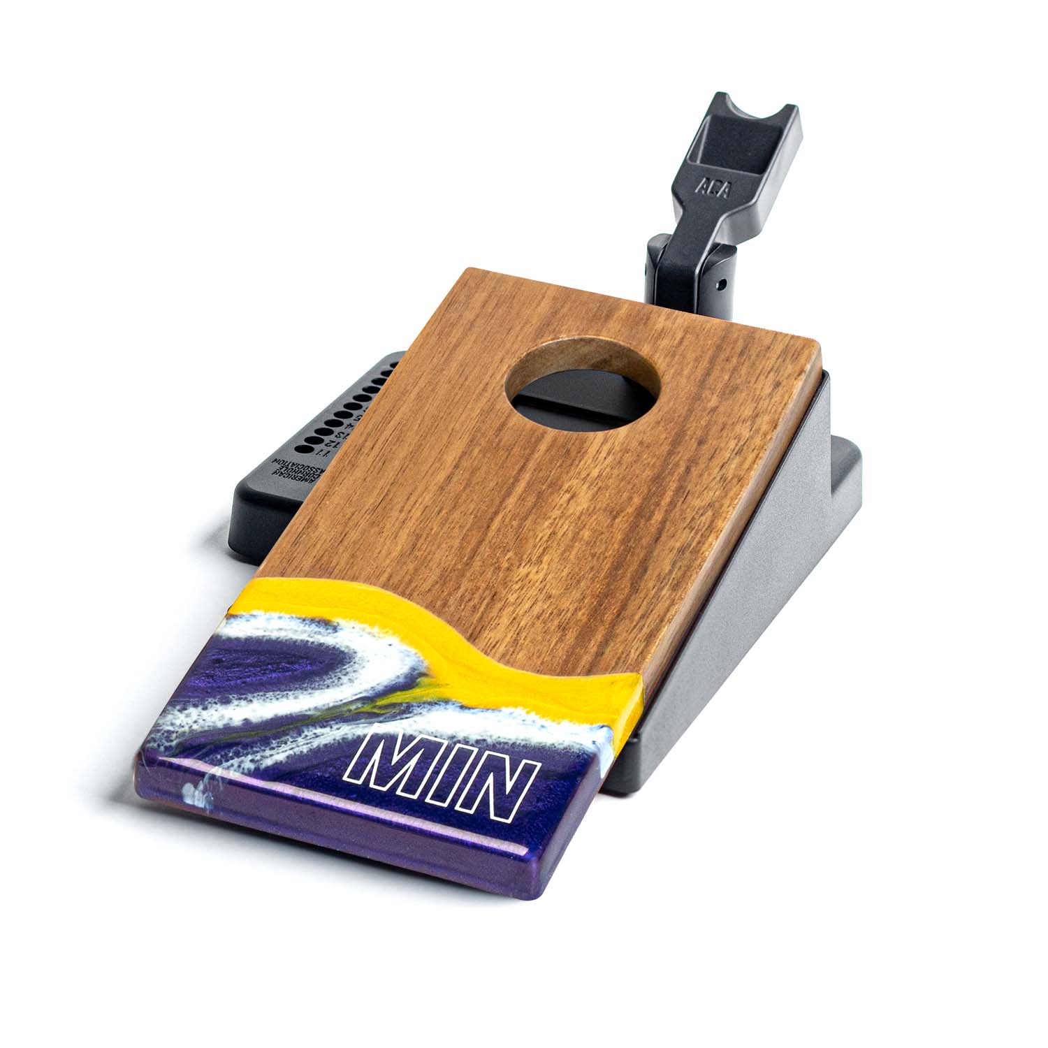 Mini Tabletop Resin &amp; Wood Cornhole Set | Gameday Collection