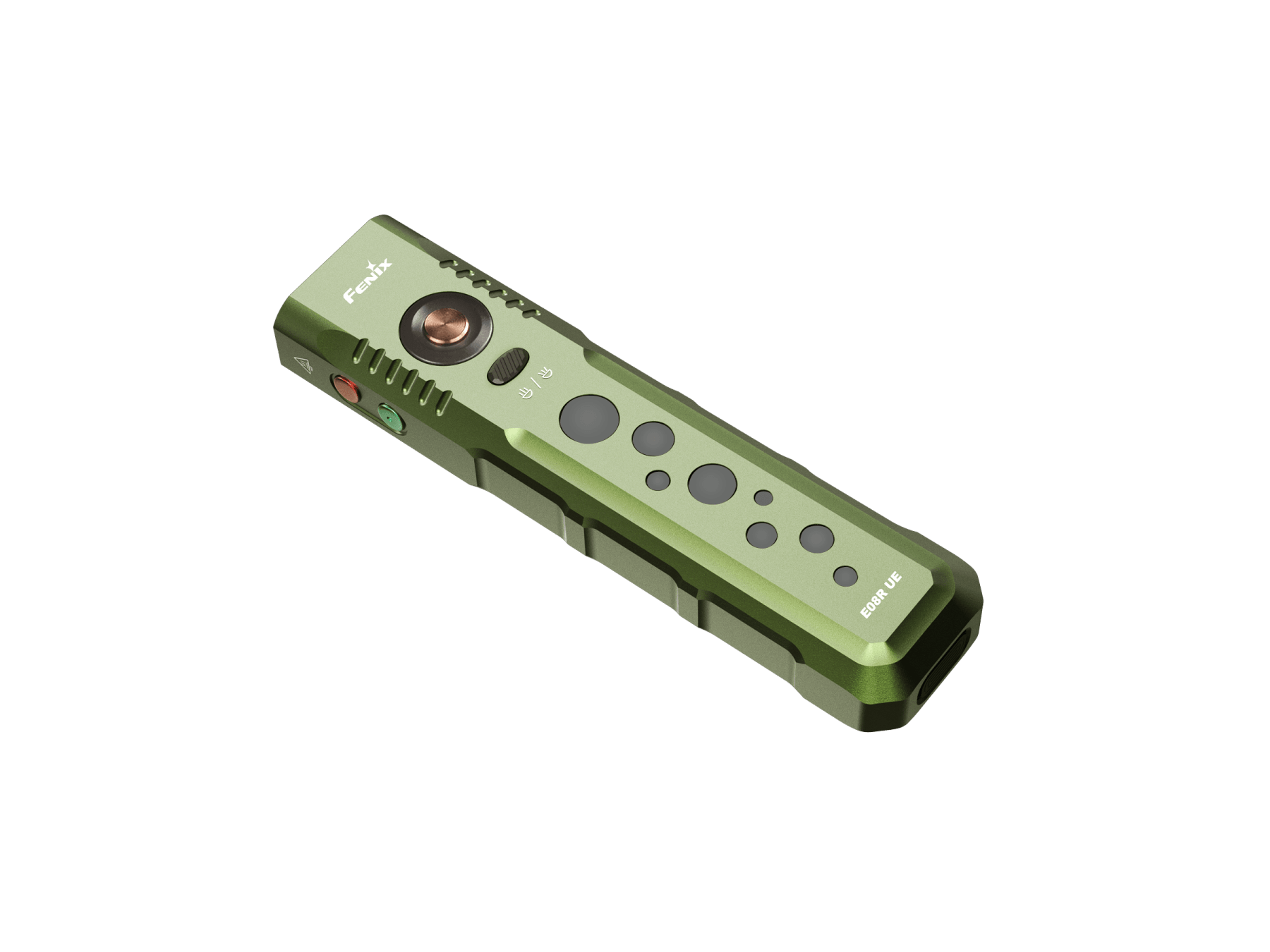 Fenix E08R UE Multi-Light EDC Flashlight With Red Light &amp; Green Laser