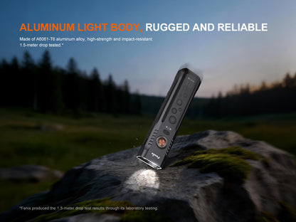 Fenix E08R UE Multi-Light EDC Flashlight With Red Light &amp; Green Laser