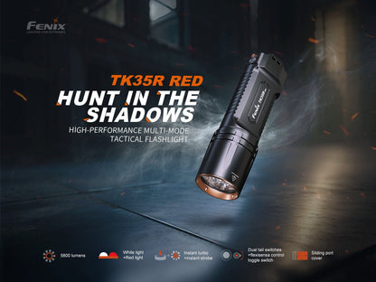 Fenix TK35R Rechargeable High-Performance Tactical Flashlight