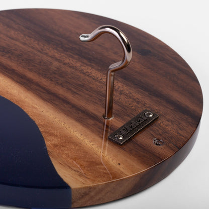 Ocean Acacia Wood Hook and Ring Toss Game