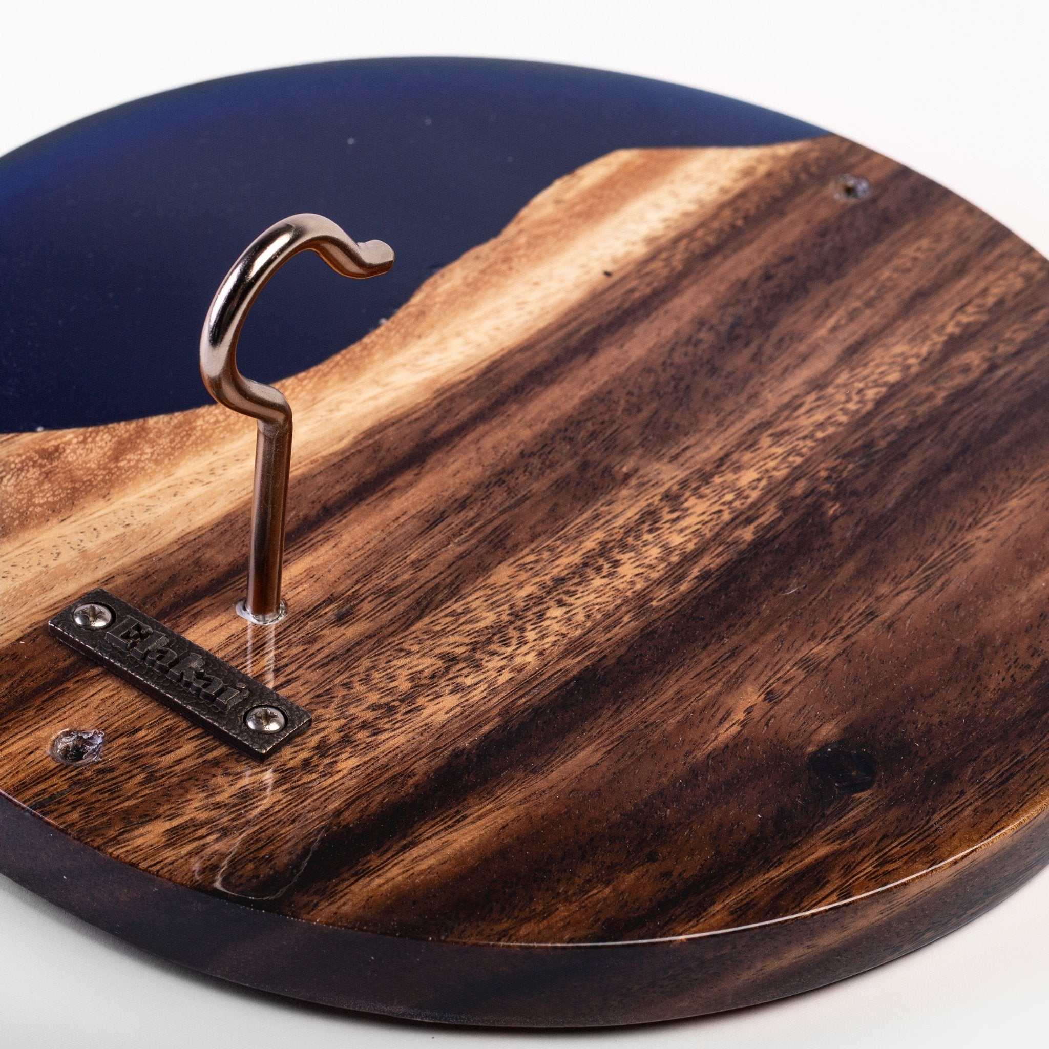 Ocean Acacia Wood Hook and Ring Toss Game