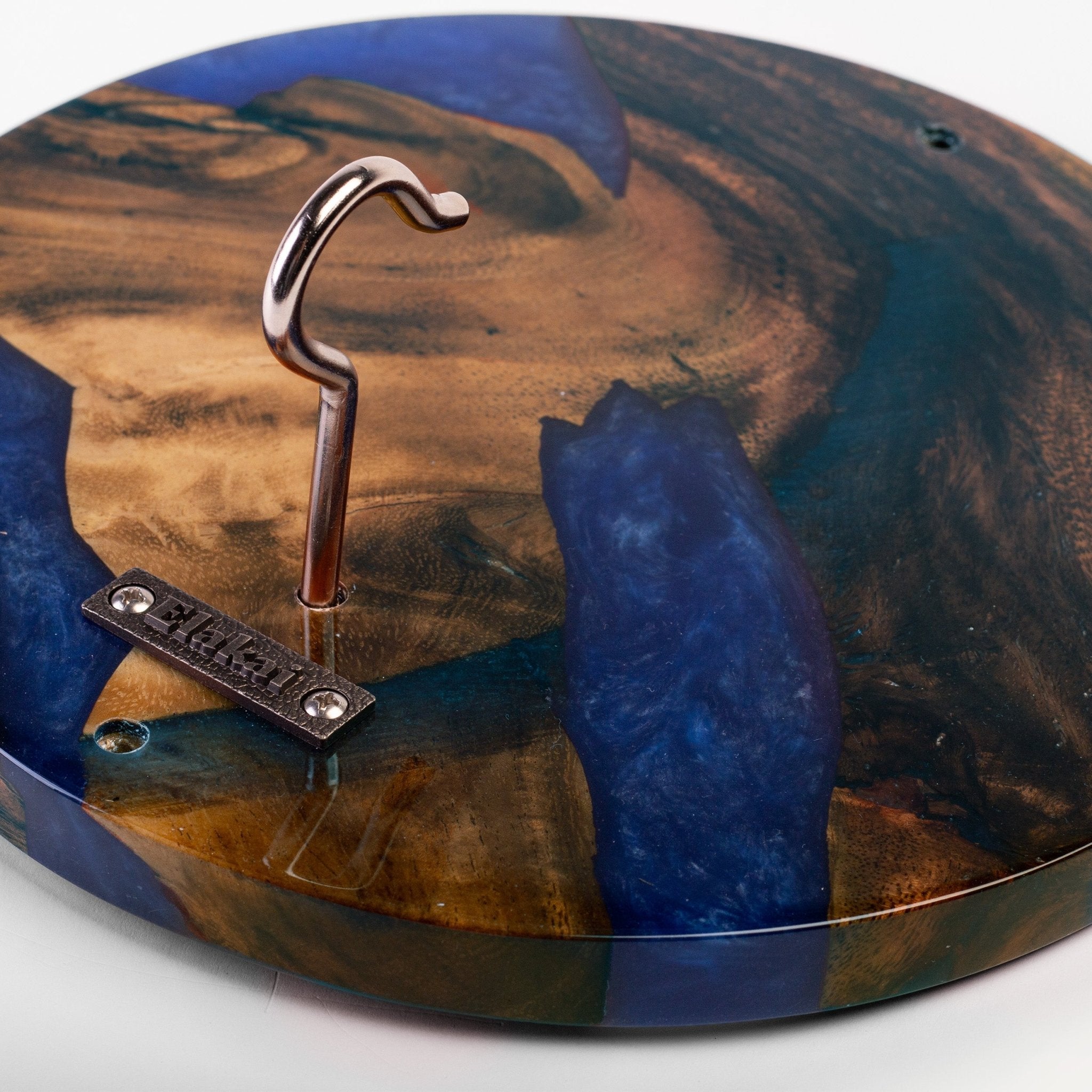 Ocean Acacia Wood Hook and Ring Toss Game