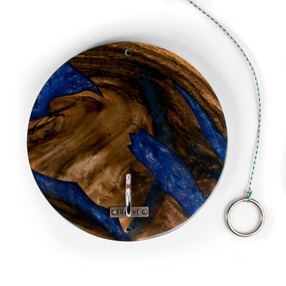 Ocean Acacia Wood Hook and Ring Toss Game