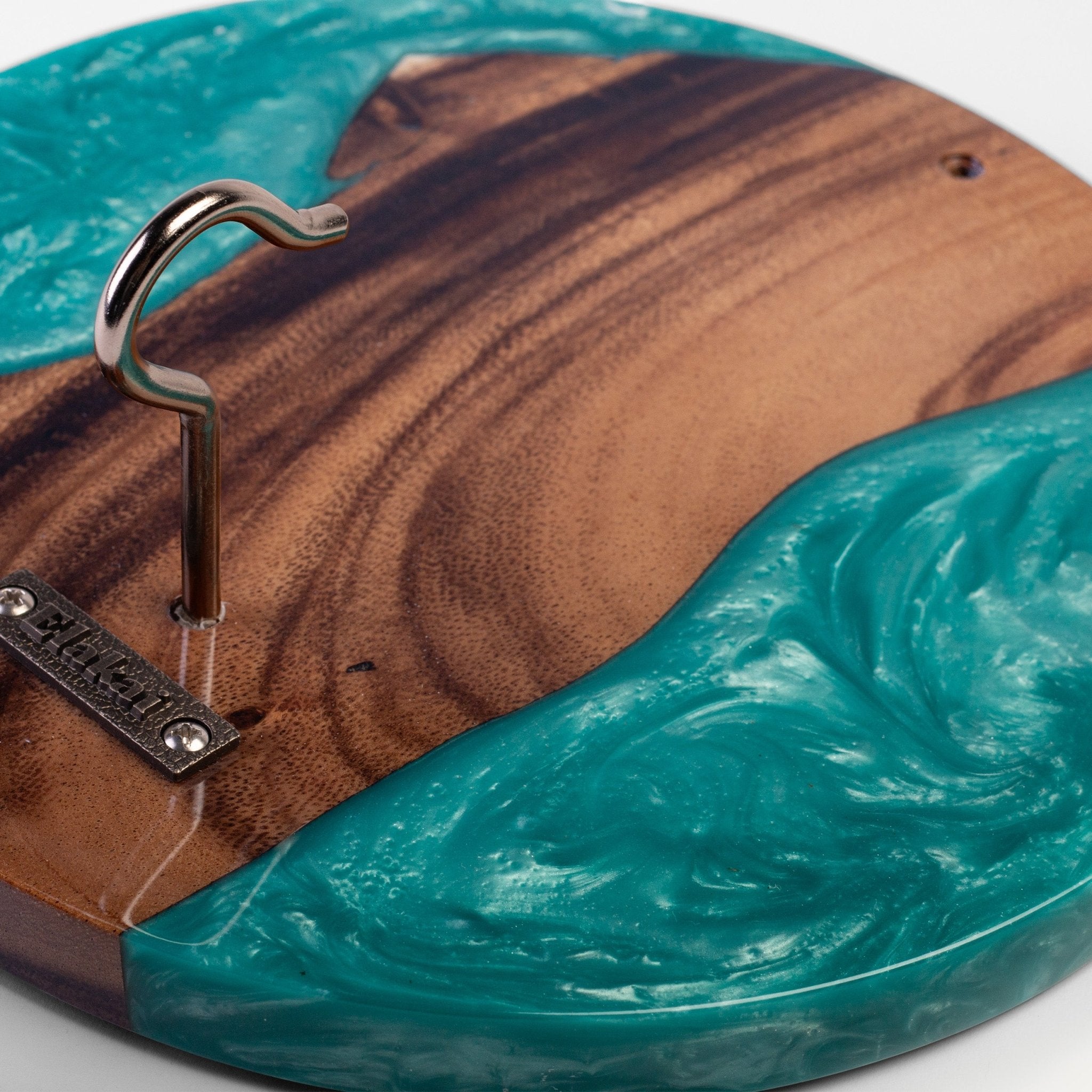 Ocean Acacia Wood Hook and Ring Toss Game